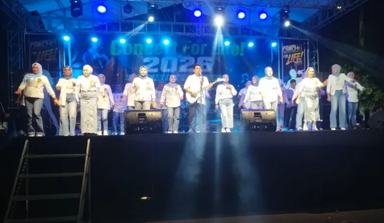 PAMDI Sulbar Gelar Konser Dangdut di Sport Center Polman, Kampanyekan Hidup Bebas Narkoba